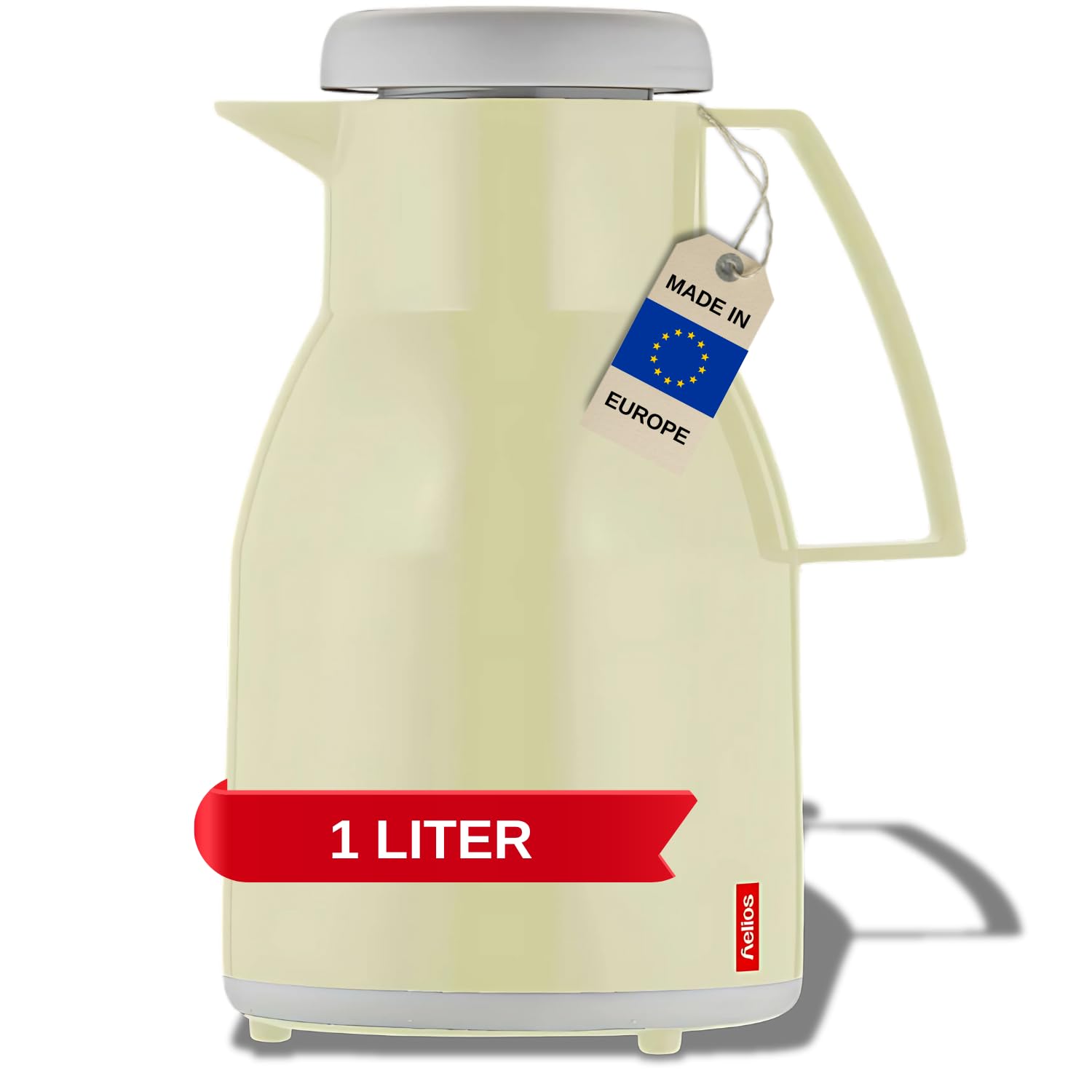 Helios 1L Vanilla Vacuum Jug - Perfect for Home & Office