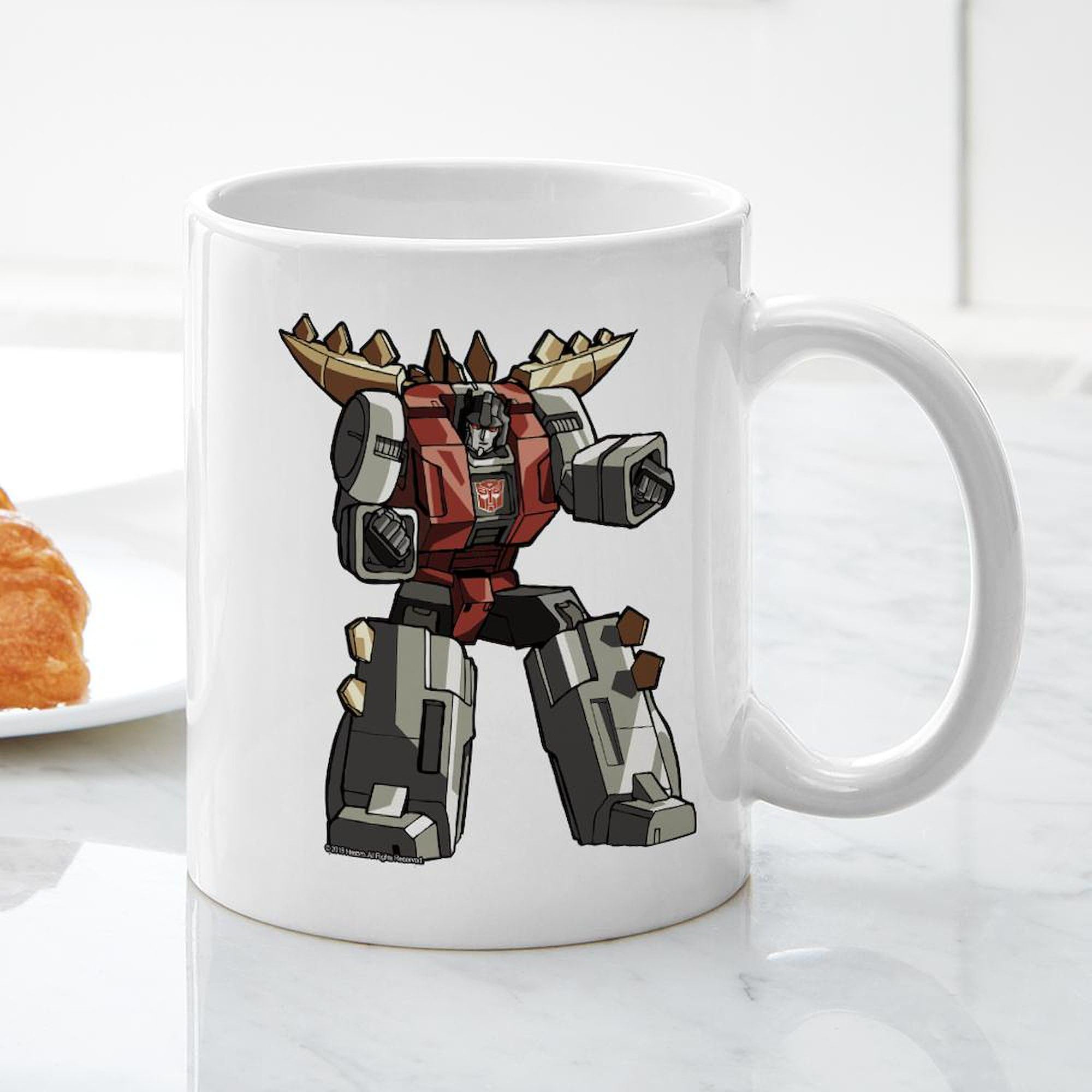 Transformers Snarl 11 oz Ceramic Coffee Mug - 325ml Insulated Tea Cup for Office, Home & Gifts - Perfect for Hot Drinks & Collectors