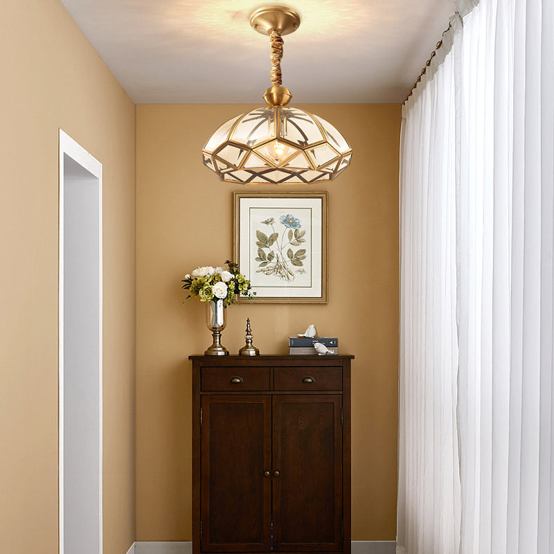 Modern Geometric Brass Chandelier - Elegant Ceiling Light Fixture for Dining Room, Living Room & Bedroom Decor | Perfect for Home, Apartment & Office Lighting