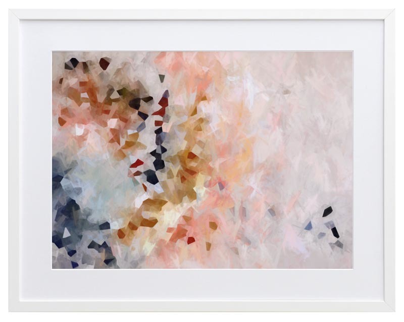 Diamond in the Rough Framed Art Print - Elegant Wall Decor for Living Room, Bedroom & Office - Perfect Gift for Home & Wedding Decor