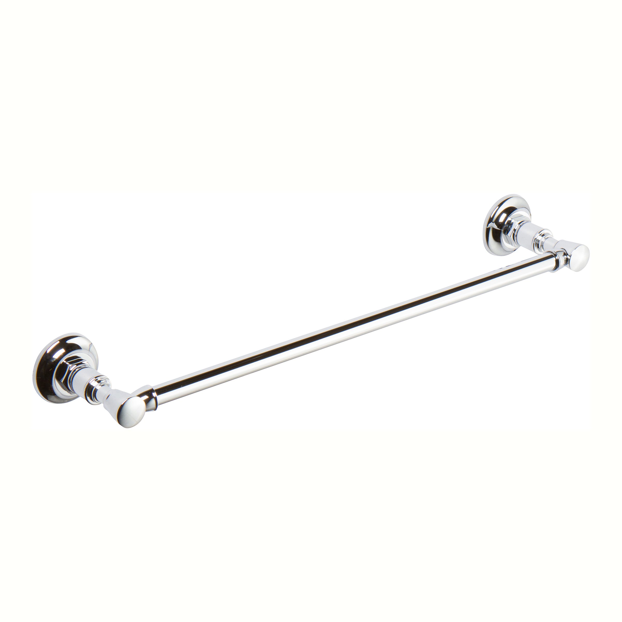18 Inch Polished Chrome Towel Bar by Eavon - Model 4802/PC Ginger - Perfect for Bathroom, Kitchen, and Spa Decor
