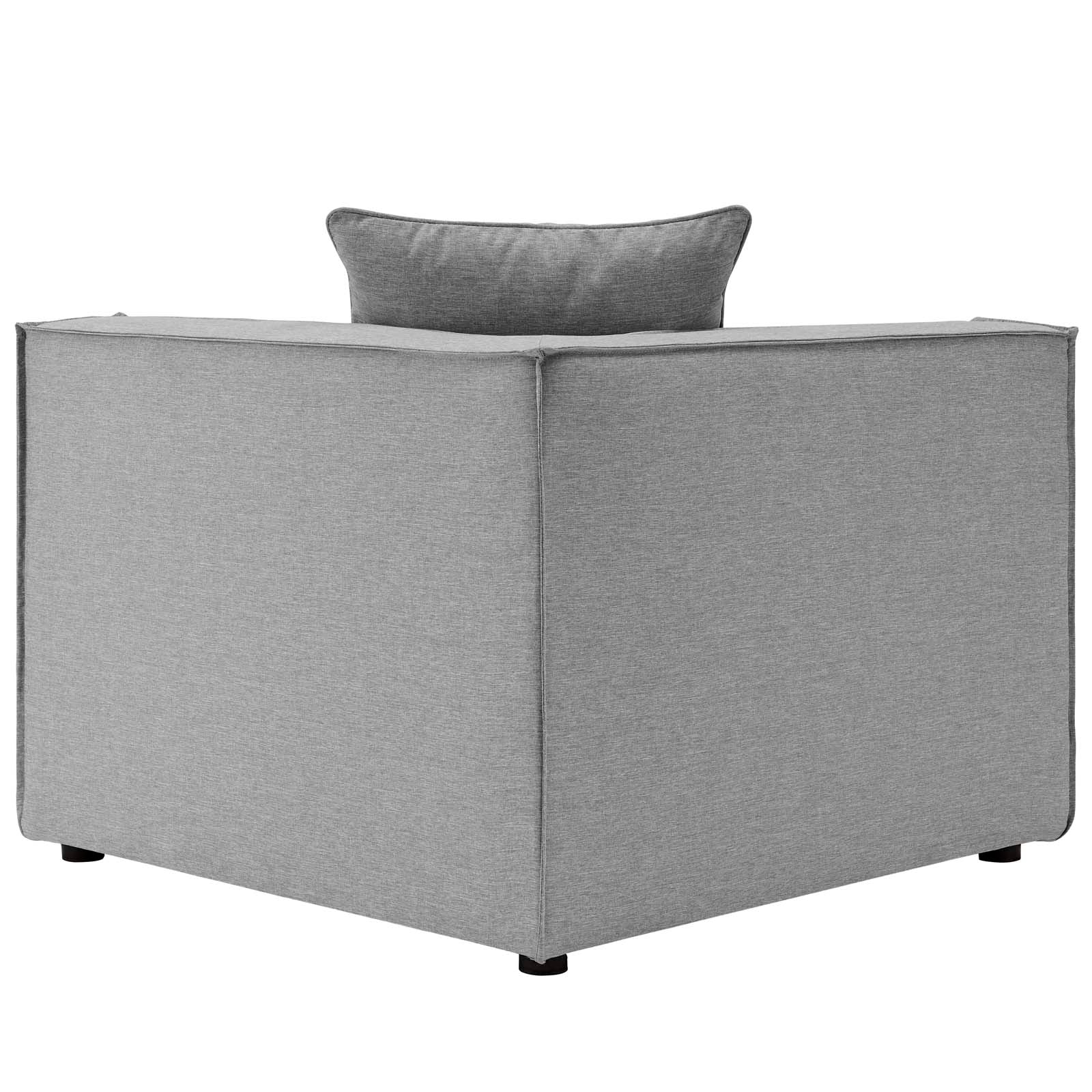 Saybrook Outdoor Patio Upholstered 2-Piece Sectional Sofa Loveseat Set - Waterproof & Weather-Resistant - Perfect for Backyard, Garden, and Poolside Relaxation