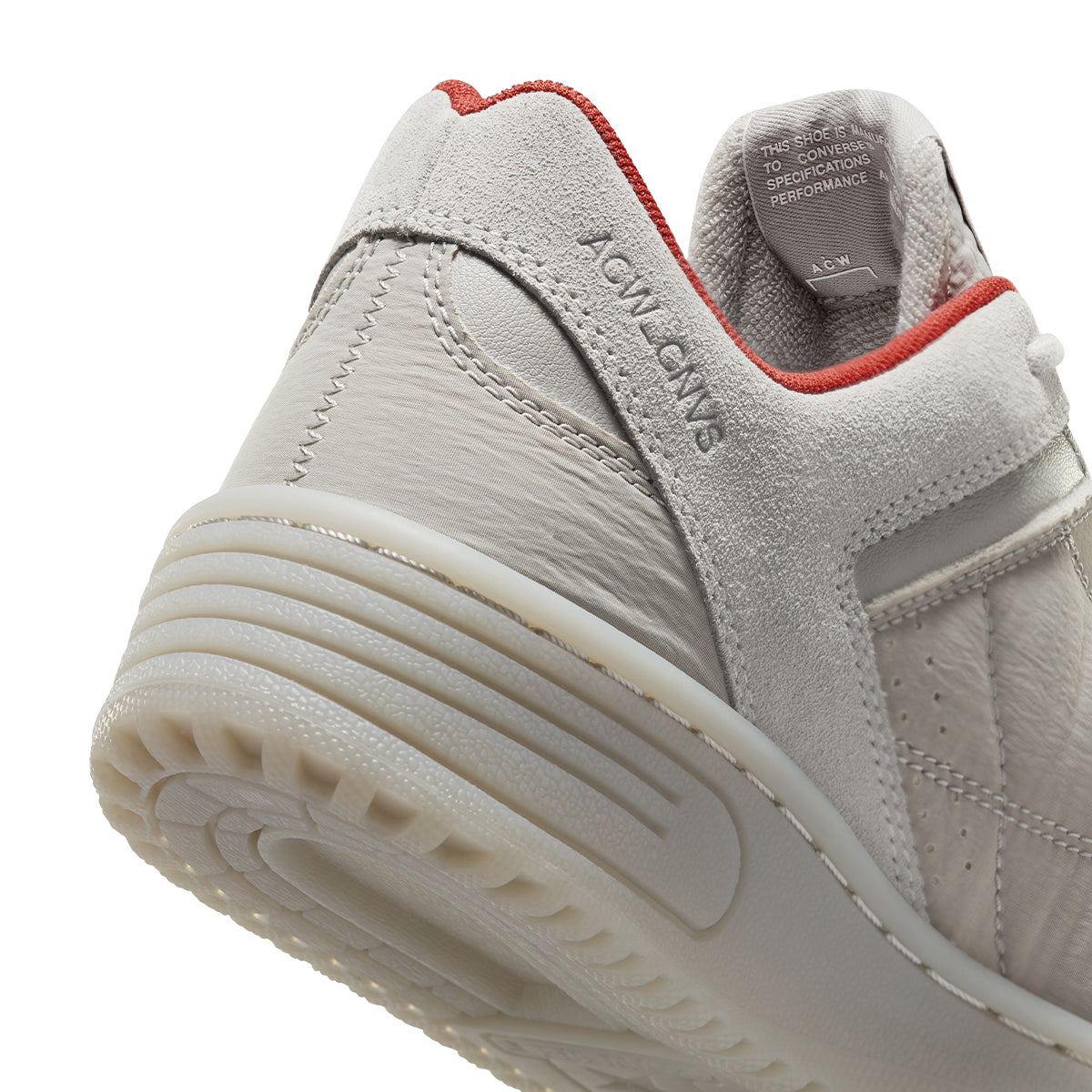 A COLD WALL* Weapon Ox Sneakers in Flint Grey - Men's High-Top Streetwear Shoes for Urban Fashion & Casual Wear