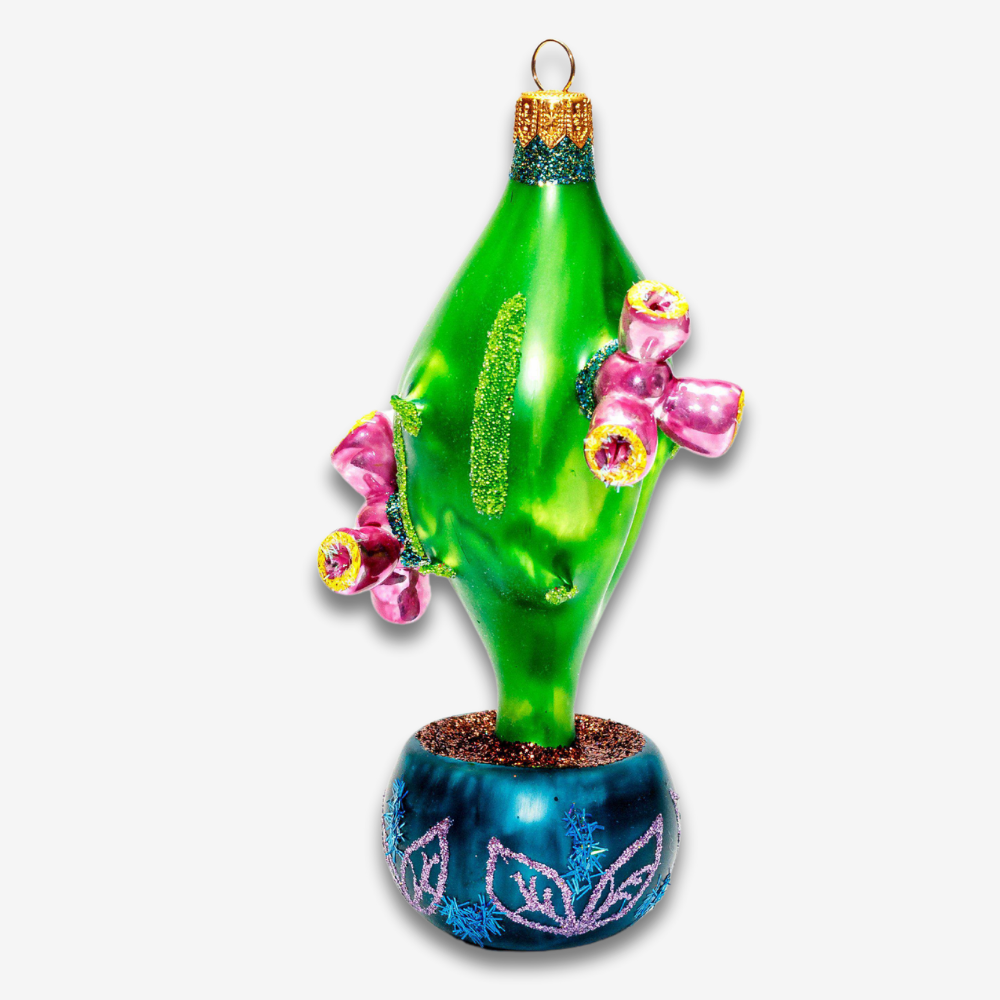 Succulent Cactus in Decorative Pot - Perfect for Home, Office, and Garden Decor