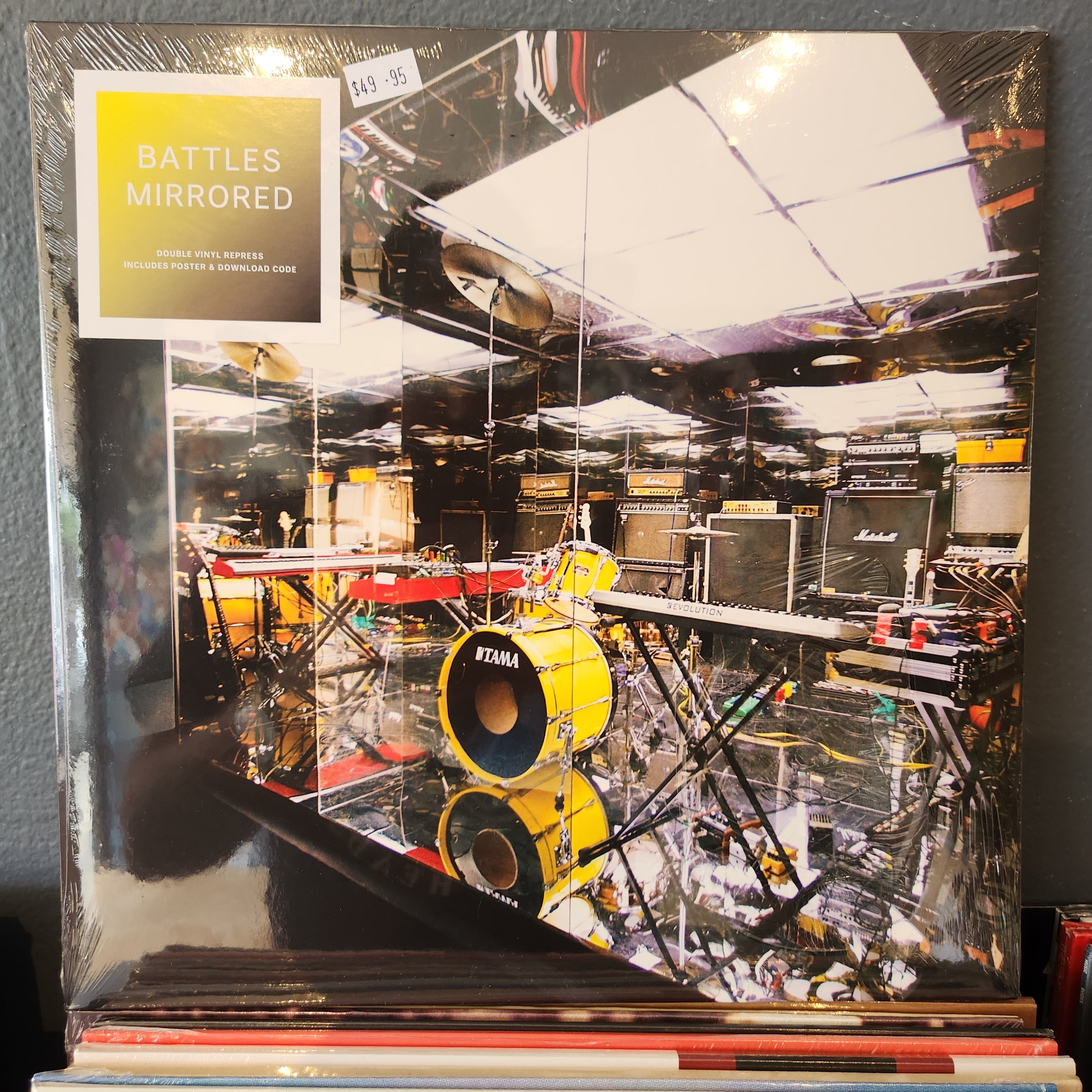 Battles - Mirrored Vinyl LP Record | Limited Edition Alternative Rock Album for Collectors & Music Lovers - Perfect for Home Listening, Gifts & Vinyl Collections
