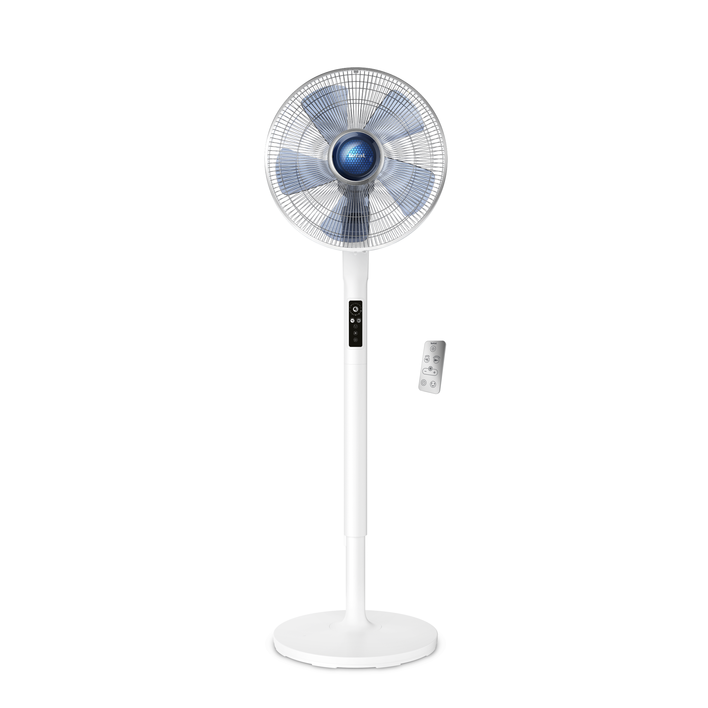 Tefal Turbo Silence Extreme+ VF5870 Stand Fan - Ultra Quiet, Powerful Airflow for Home & Office Cooling | Perfect for Bedroom, Living Room & Workspace