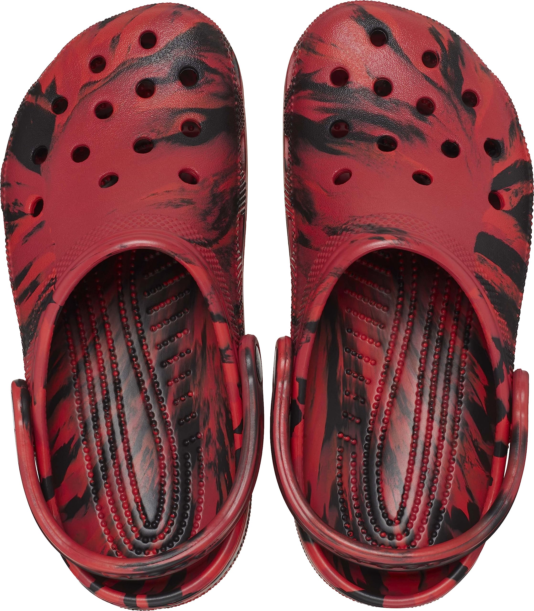 Crocs Unisex Classic Marbled Tie-Dye Clog | Comfortable Slip-On Shoes for Men & Women | Perfect for Beach, Pool, Garden & Casual Wear