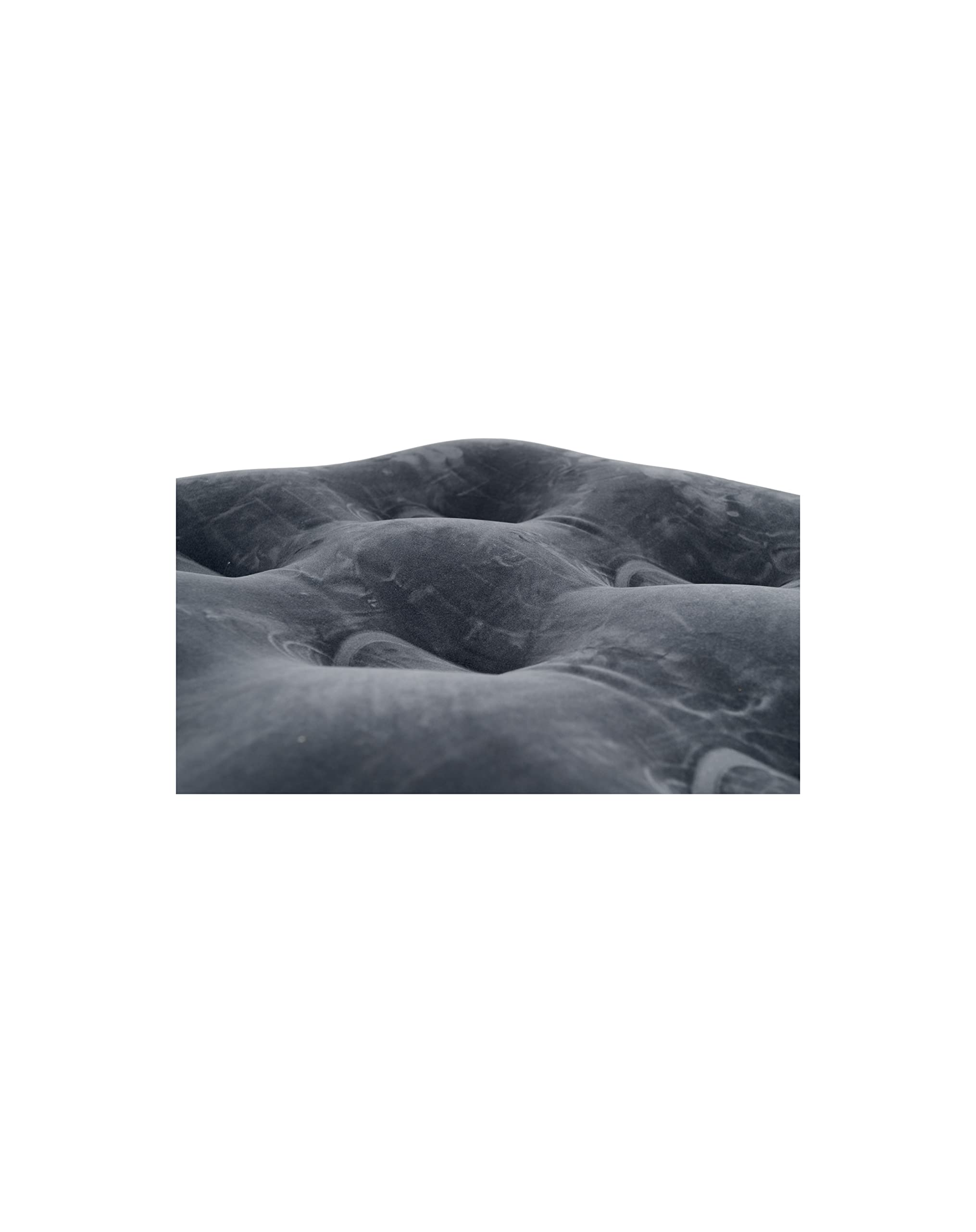 Inflatable Air Mattress - Velvet Plush Air-XL Queen Size for Camping, Guest Bed & Travel - Portable & Comfortable Sleep Solution