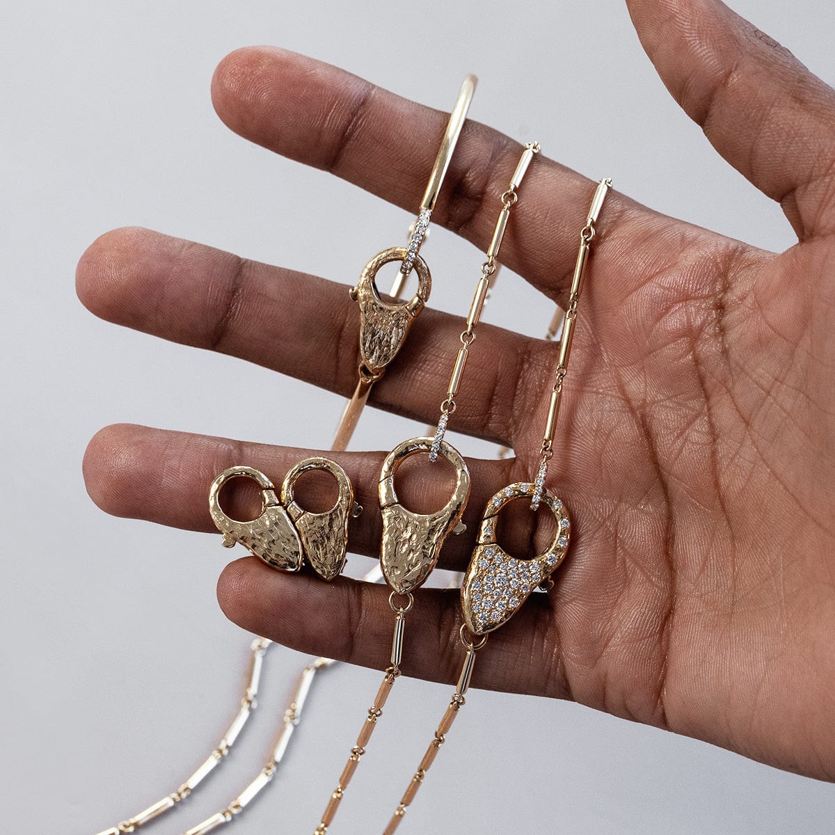 Elegant Lock Earrings for Women - Gold & Silver Dangle Hoop Earrings - Perfect for Parties, Weddings & Everyday Wear