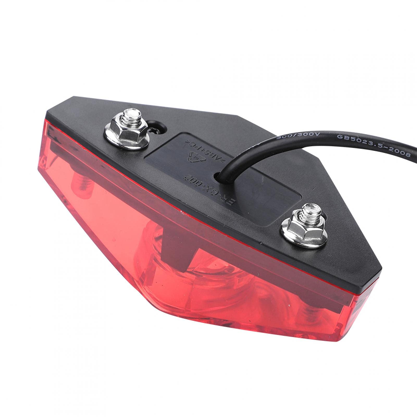 6-80V Universal LED Bike Tail Light - Waterproof Electric Bicycle Rear Safety Lamp with Brake Warning for Night Riding | Perfect for E-Bikes, Scooters & DIY Cycling Accessories
