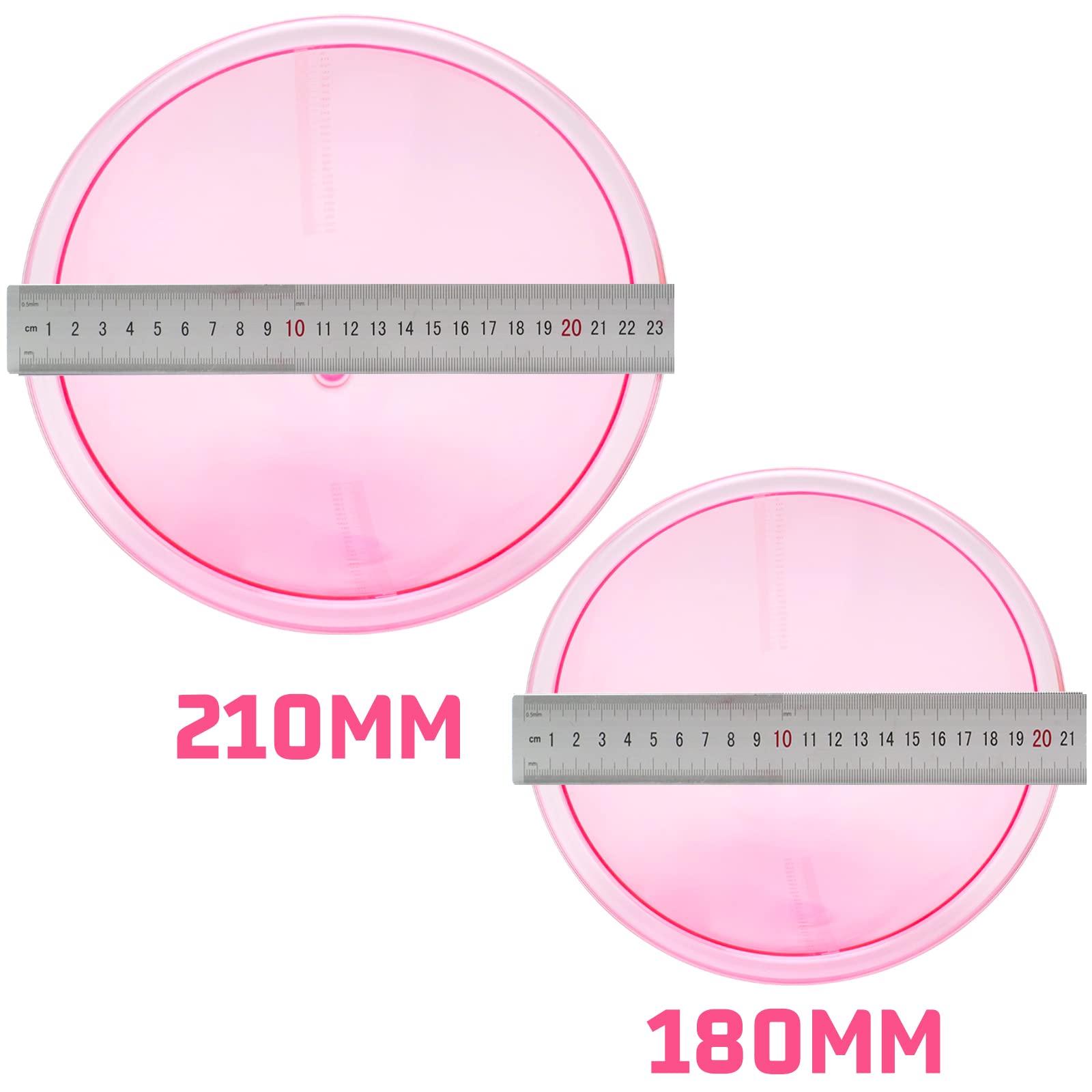 XXL Buttocks Vacuum Therapy Cups - 210ml & 180ml (8.26