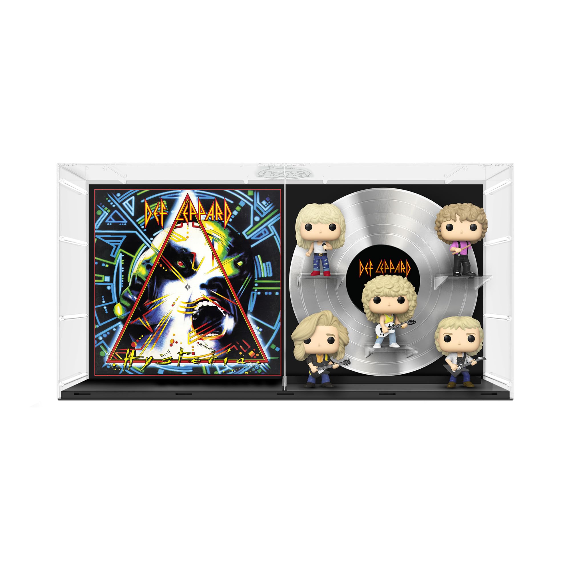 Def Leppard Hysteria Funko Pop Album Deluxe Vinyl Figures - Collectible Music Memorabilia for Rock Fans & Vinyl Enthusiasts | Perfect for Display in Music Rooms, Man Caves & Gift for Rock Music Lovers