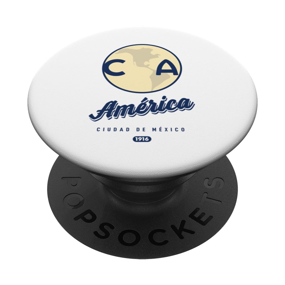 Club America Official Merchandise - Exclusive PopSockets Standard PopGrip for Soccer Fans | Perfect for Game Day, Phone Protection & Team Spirit