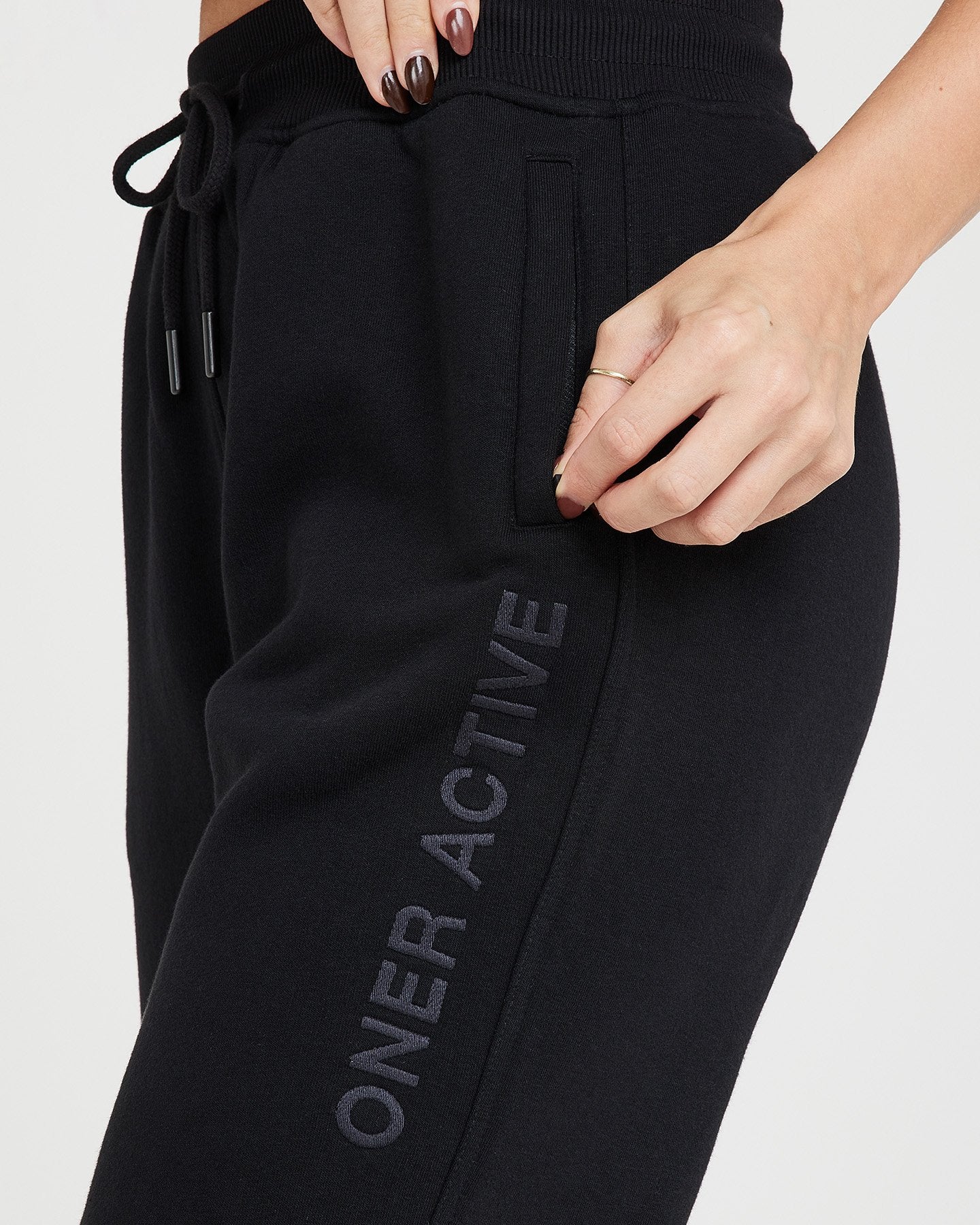 Premium Classic Lounge Joggers for Men & Women - Soft Comfortable Black Sweatpants for Home, Yoga, and Relaxation