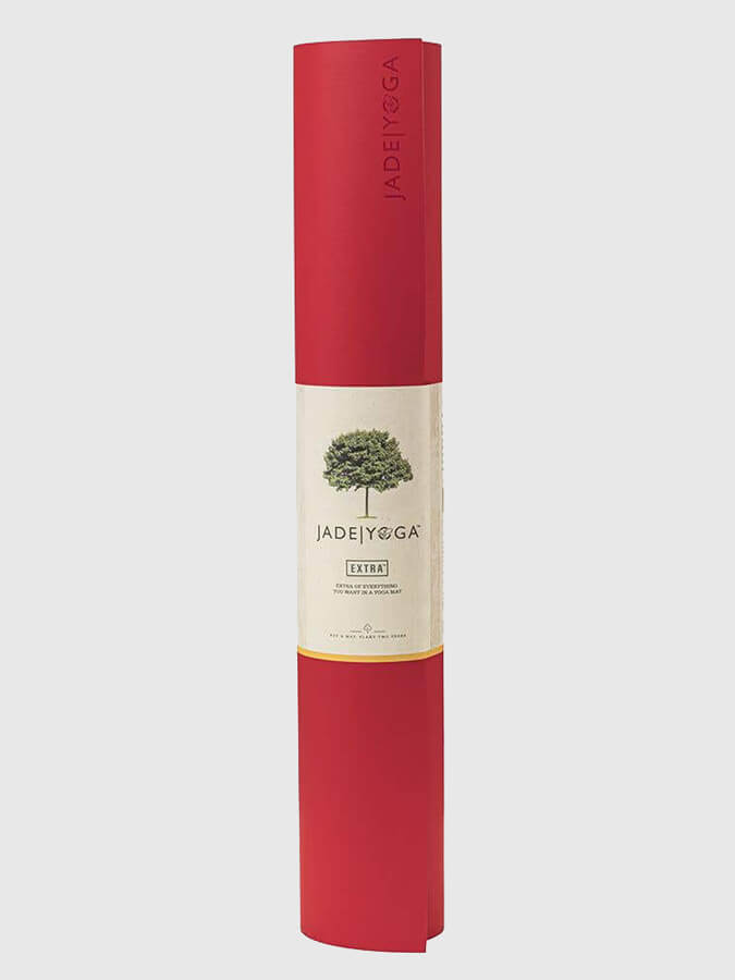 Premium Jade Yoga Extra Thick 4.5mm Non-Slip Yoga Mat for Hot Yoga, Pilates & Home Workouts - Eco-Friendly Natural Rubber Mat with Superior Cushioning