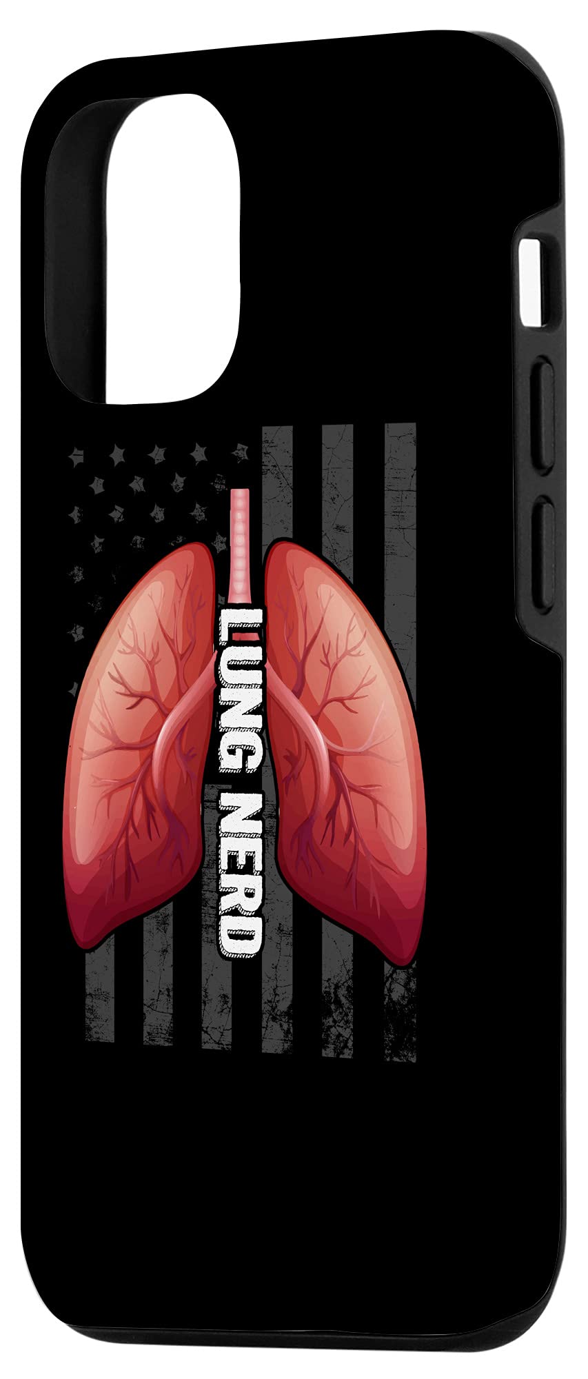 iPhone 12/12 Pro Case - Patriotic US Flag Design for Respiratory Therapists & Medical Professionals | Perfect Gift for RTs, Nurses & Healthcare Workers
