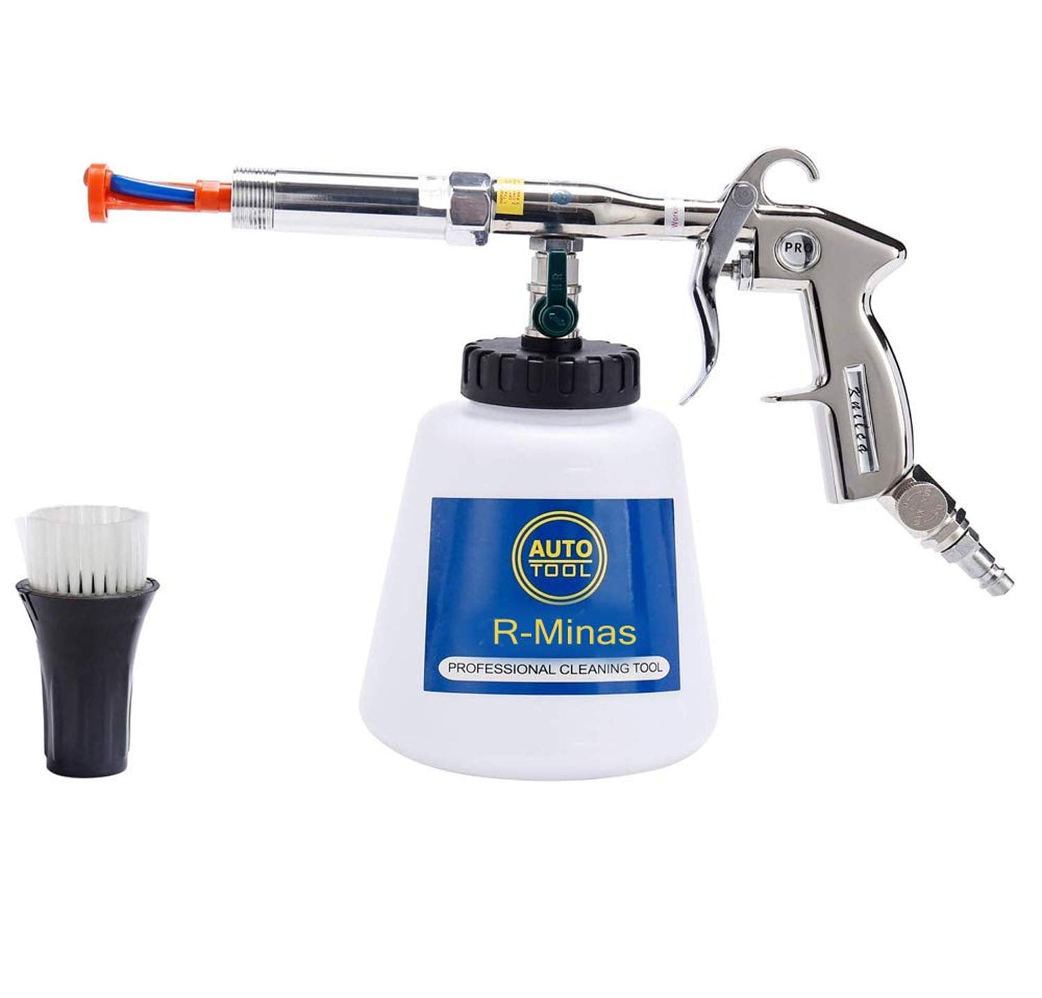 High Pressure Tornado Cleaning Gun for Car Washing - 3000PSI Electric Power Washer with 20ft Hose & Adjustable Nozzle - Perfect for Auto Detailing, Driveway Cleaning, and Outdoor Equipment Maintenance