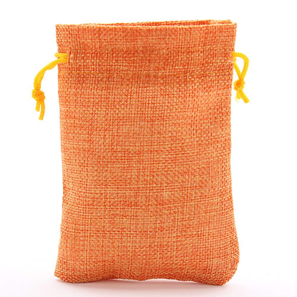 30 Pack Burlap Drawstring Gift Bags - 4