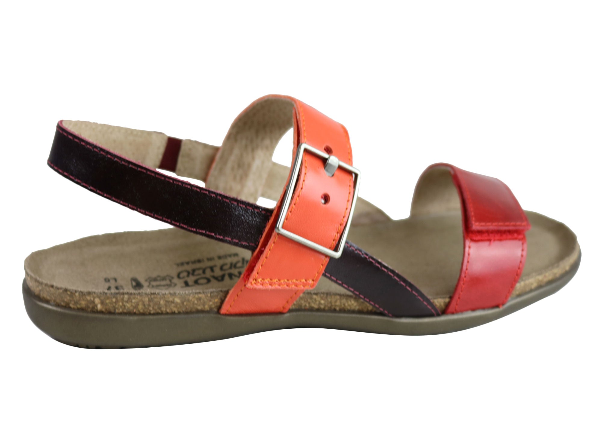 Naot Norah Women's Leather Sandals - Comfortable, Cushioned & Supportive Footwear for Walking, Travel & Everyday Wear