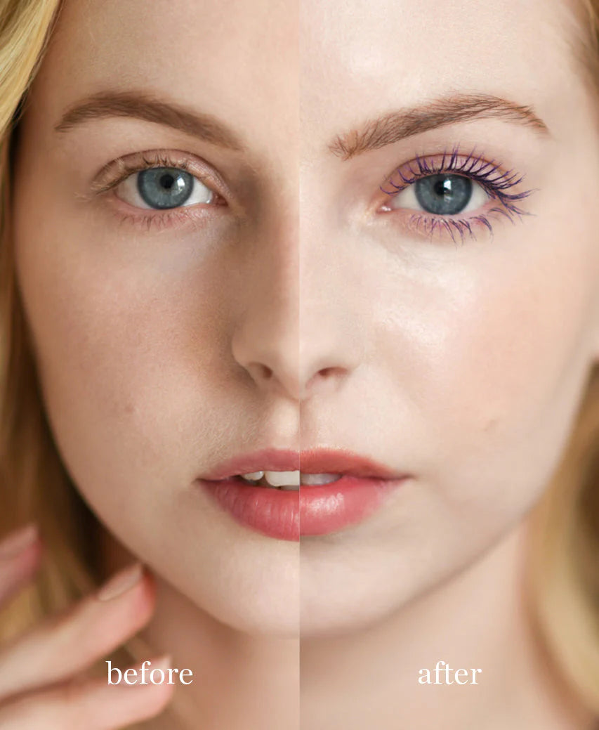 Natural Almond Mascara for Lengthening & Volumizing - Vegan & Cruelty-Free Eyelash Enhancer - Perfect for Daily Wear & Special Occasions
