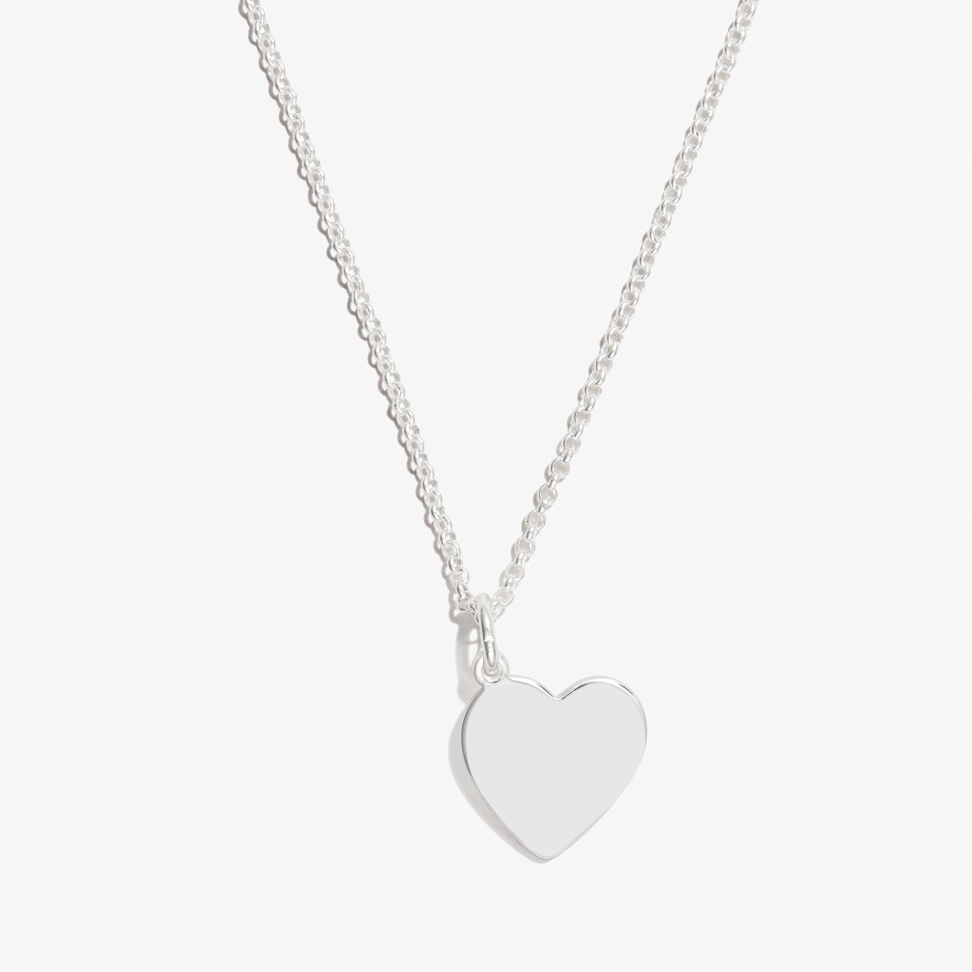 Heart Charm Necklace for Women - 21 Inch Gold/Silver Stainless Steel Pendant Necklace - Perfect for Valentine's Day, Anniversary & Romantic Gifts