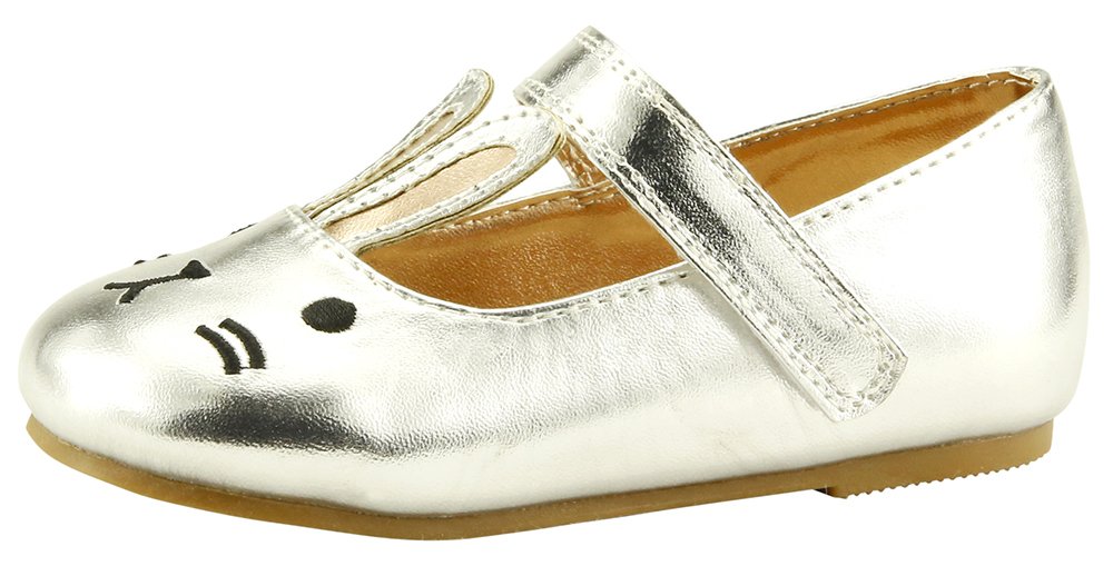 Easter Bunny Flat Shoes for Women - Cute Bunny Slippers for Easter Gift & Spring Home Decor - Comfortable Holiday Themed House Shoes for Indoor Use