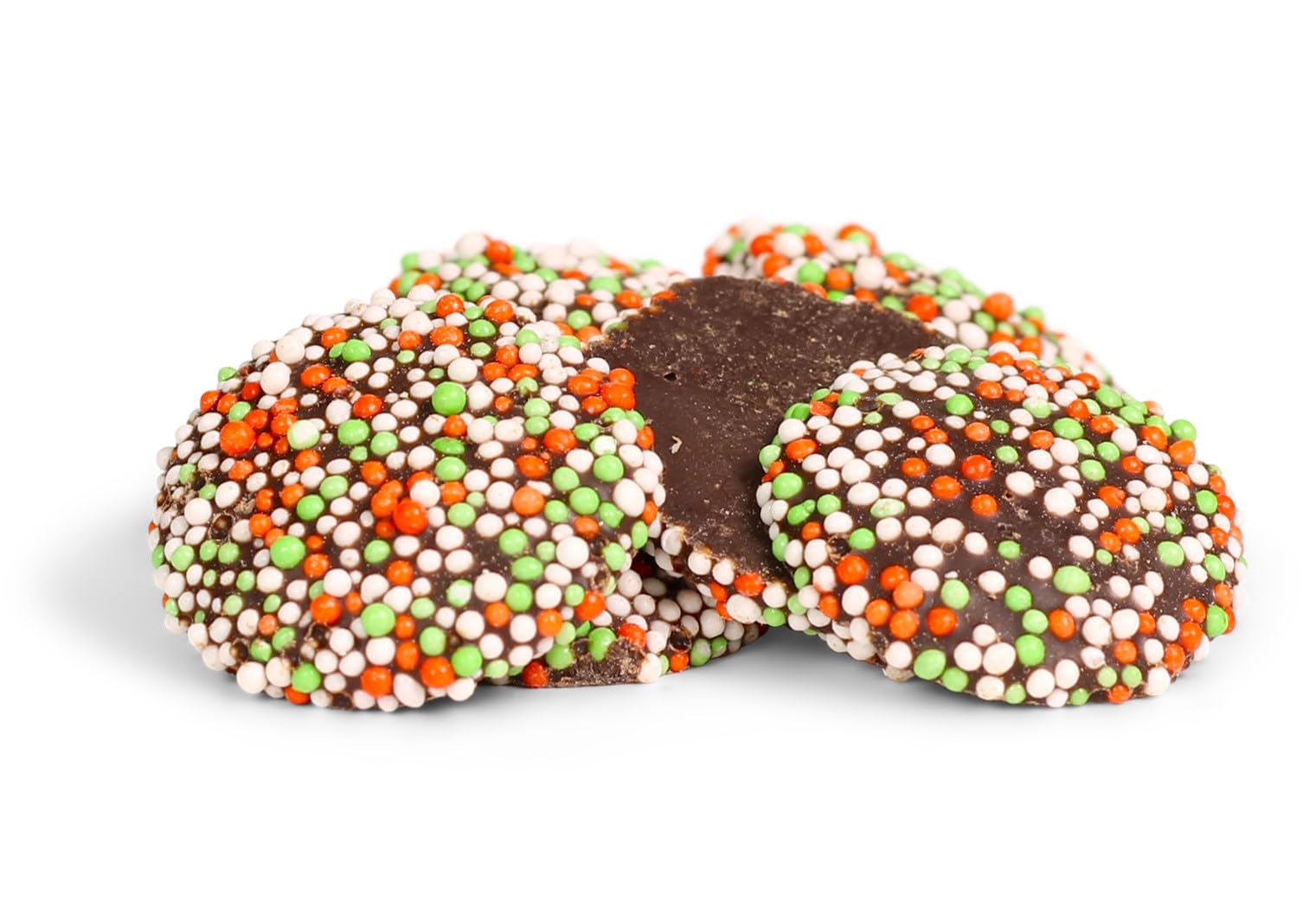 Dark Chocolate Nonpareils Candy - Vegan & Kosher, 2Lbs Bulk Bag for Holiday Gifting & Baking