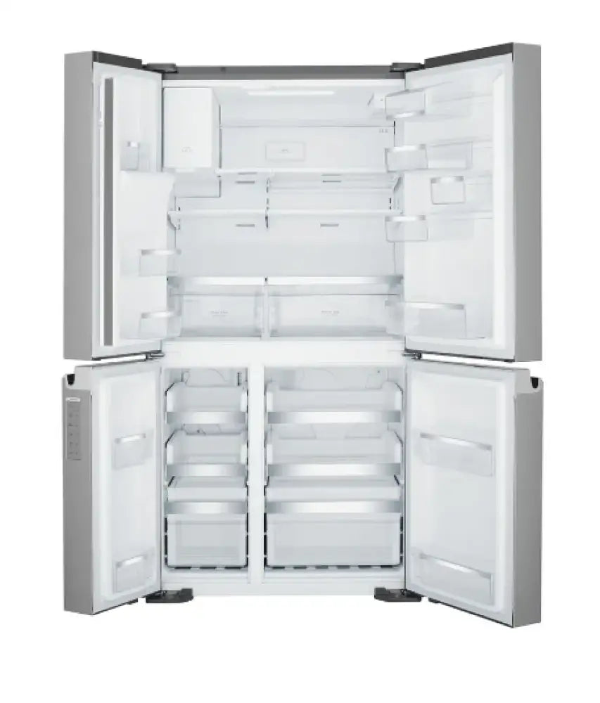 Westinghouse WQE6870SA 609L French Door Refrigerator - Stainless Steel, Energy Efficient, Spacious Fridge for Large Families & Entertaining