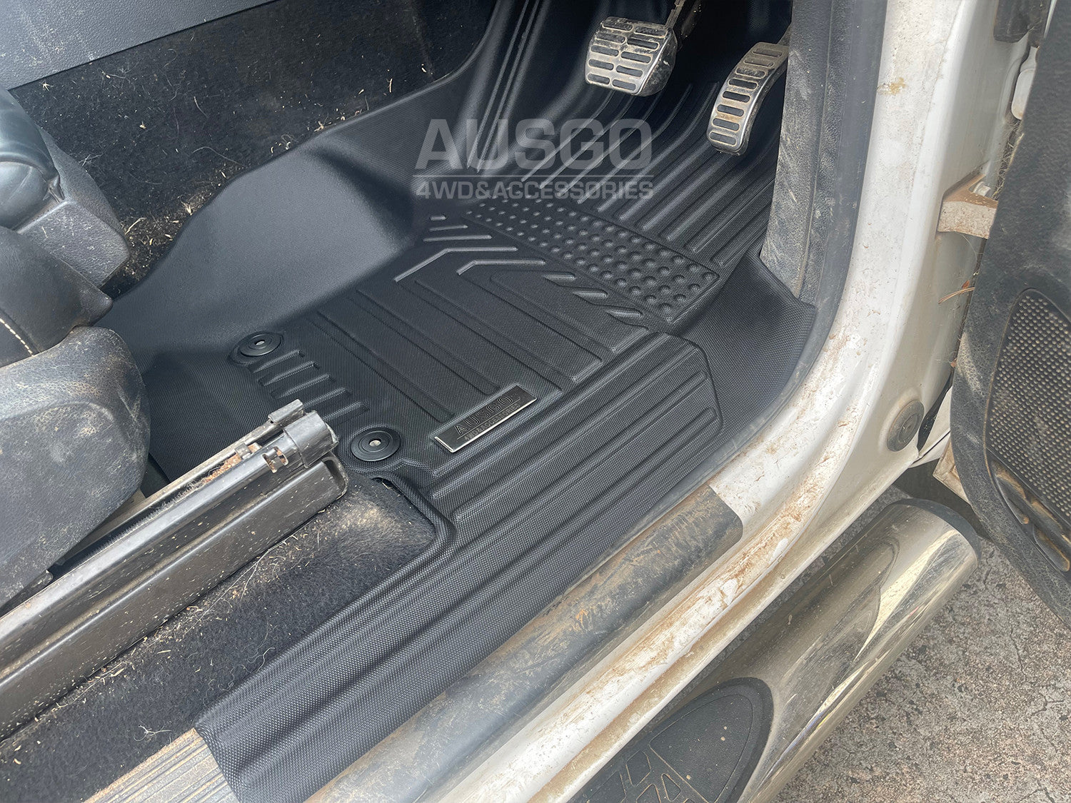 5D Custom Fit Car Floor Mats for Volkswagen Amarok 2H Single Cab (2009-2022) - All-Weather Protection & Easy Cleaning - Perfect for Off-Road, Daily Commute & Family Trips