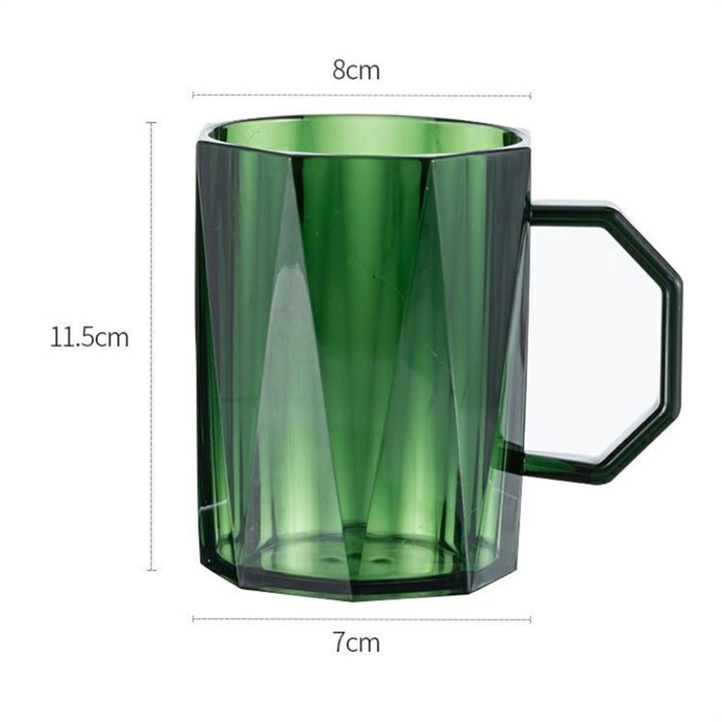3-Piece Nordic Style Household Mouthwash Cup Set - Couple Toothbrush Holder & Rinse Cup for Bathroom, Kitchen, or Travel Use