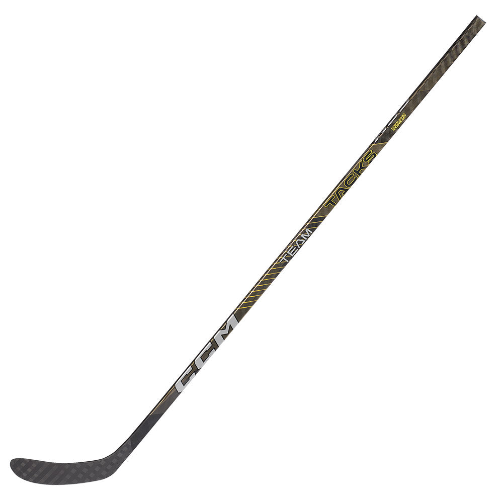 CCM Tacks Team 2022 Intermediate Ice Hockey Stick - Lightweight Carbon Composite Shaft for Youth & Adult Players - Perfect for Practice, Training & Competitive Games