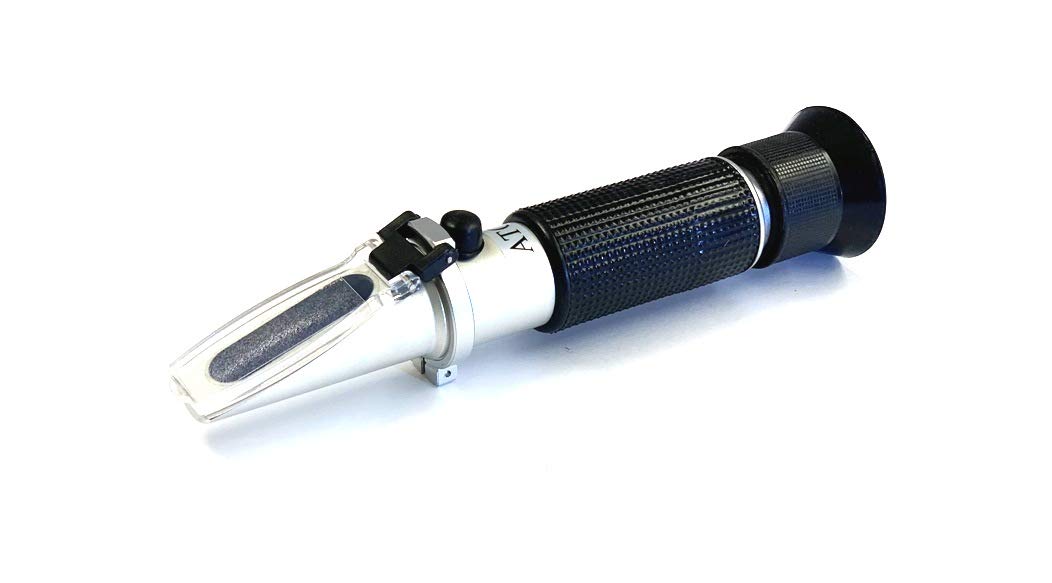 HHIP 8010-0019 Digital Refractometer for Synthetic Coolant Testing | 0-15% Brix Scale Solution Measurement | Ideal for Machining, Metalworking & Automotive Coolant Analysis
