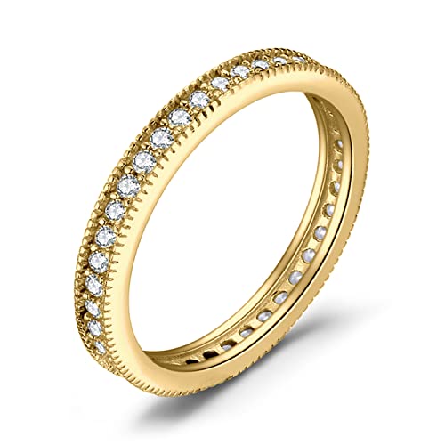 4-1 Yellow Gold Plated Eternity