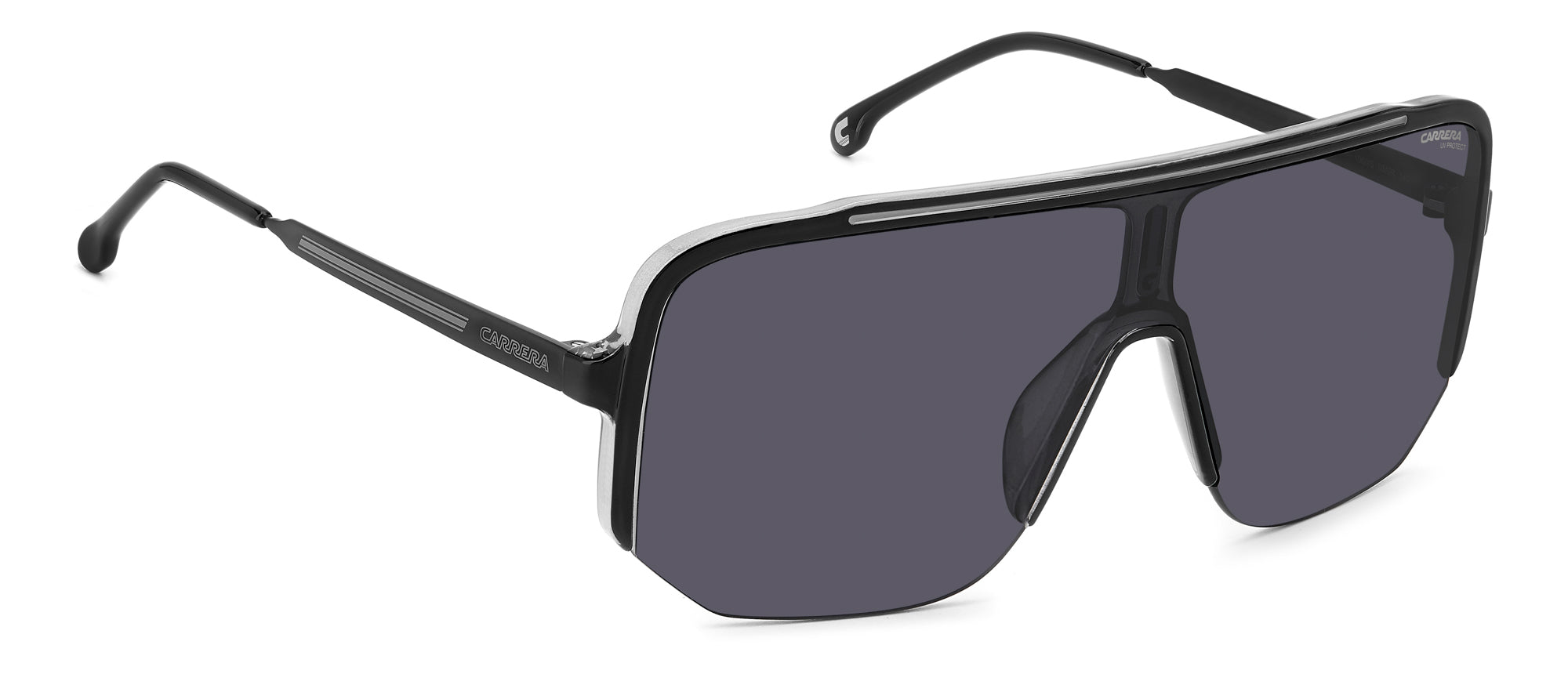 Carrera 1060 S Sunglasses - Polarized UV Protection Sports Sunglasses for Men & Women - Perfect for Running, Cycling, and Outdoor Activities