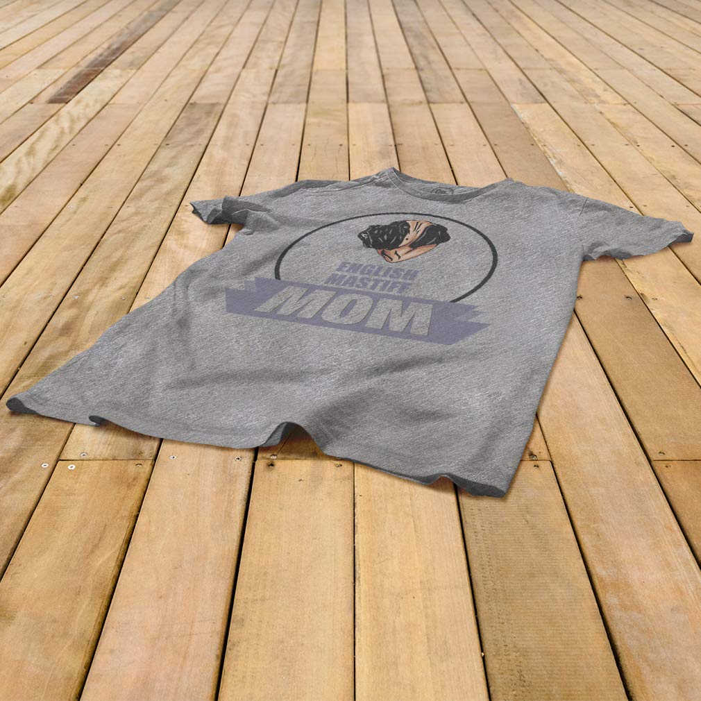 Premium English Mastiff Dog T-Shirt for Pet Lovers - Dark Gray