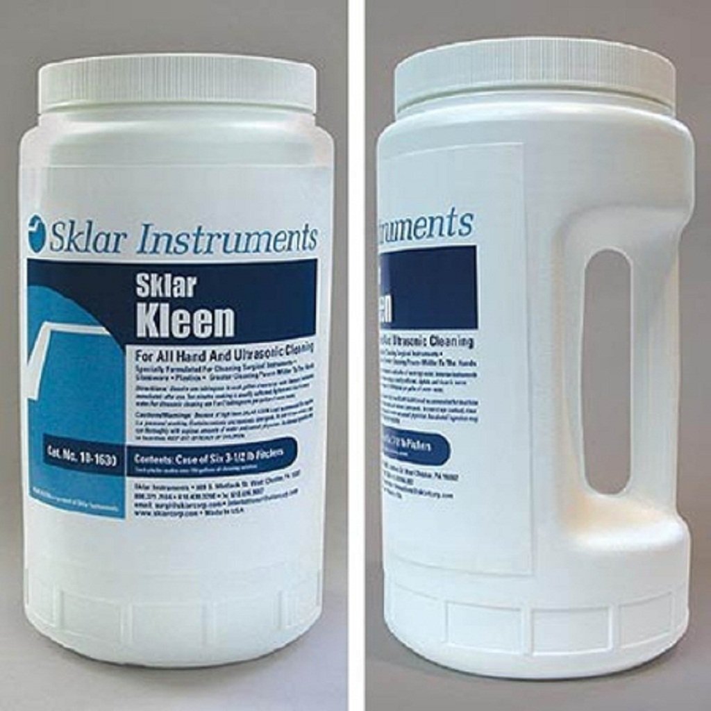 Sklar Kleen Powder Laundry Detergent - High-Efficiency Stain Remover for Clothes, Whites & Colors - Ideal for Home, Travel & Gym Use