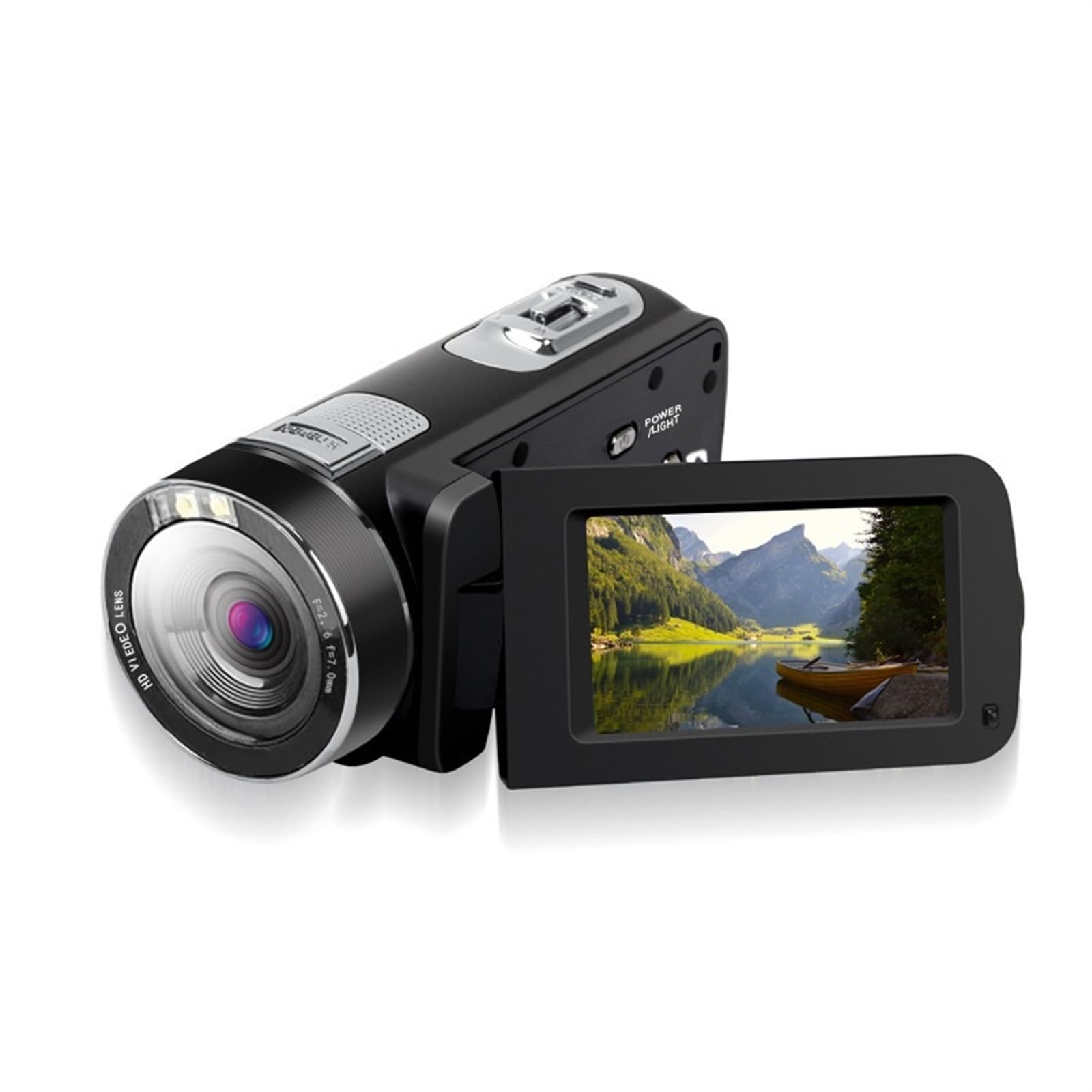 MZZYG 1080p HD Digital Camcorder with 24MP Camera & Remote Control - Professional Video Recorder for Vlogging, Travel, and Home Movies