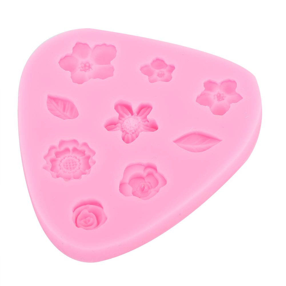 Premium Silicone Flower Cake Mold - DIY Baking Fondant Cupcake & Mooncake Maker for Birthdays, Weddings, and Party Decorations