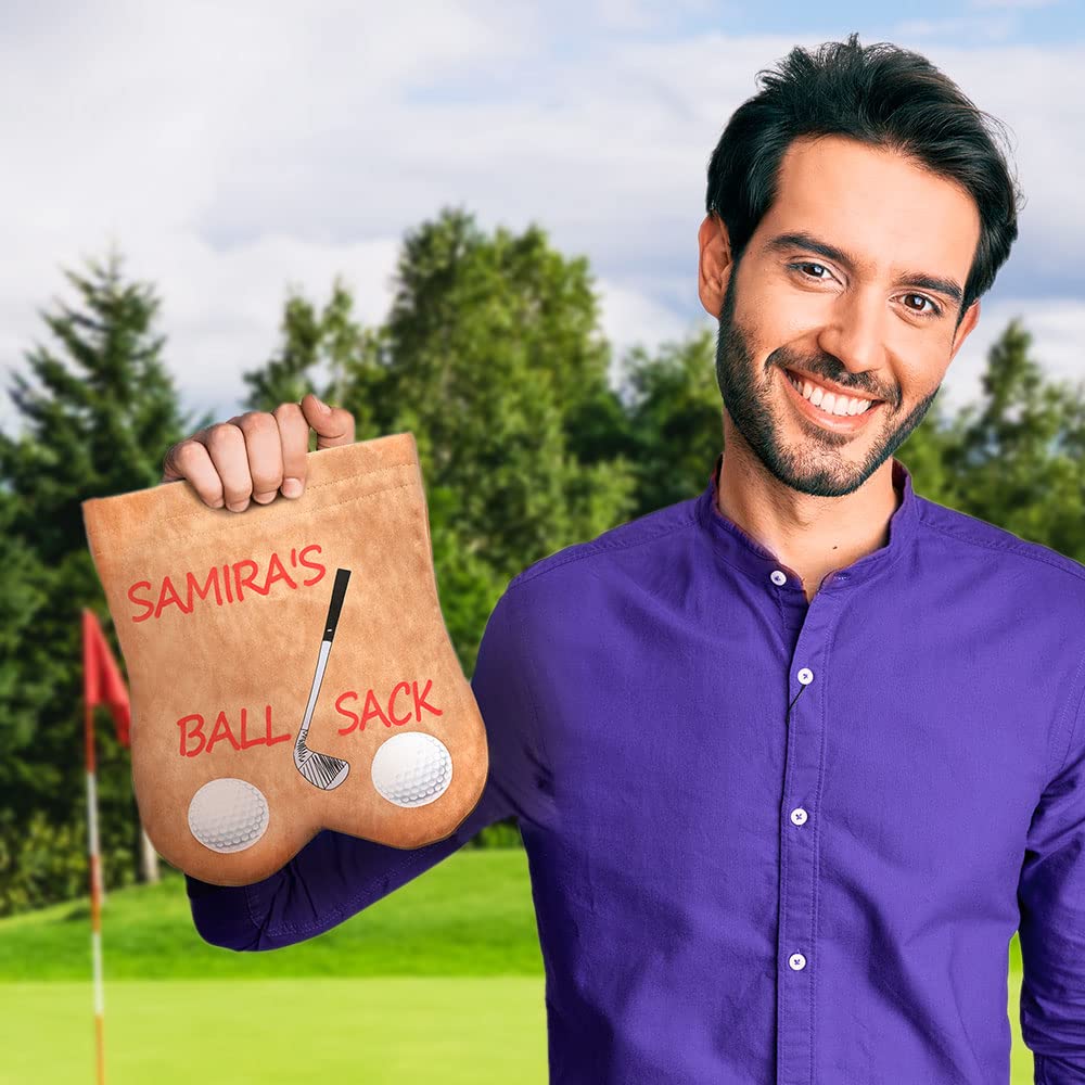Custom Personalized Golf Club Storage Bag - Portable Golf Accessories with Name Embroidery | Perfect for Travel, Home & Golf Course Storage