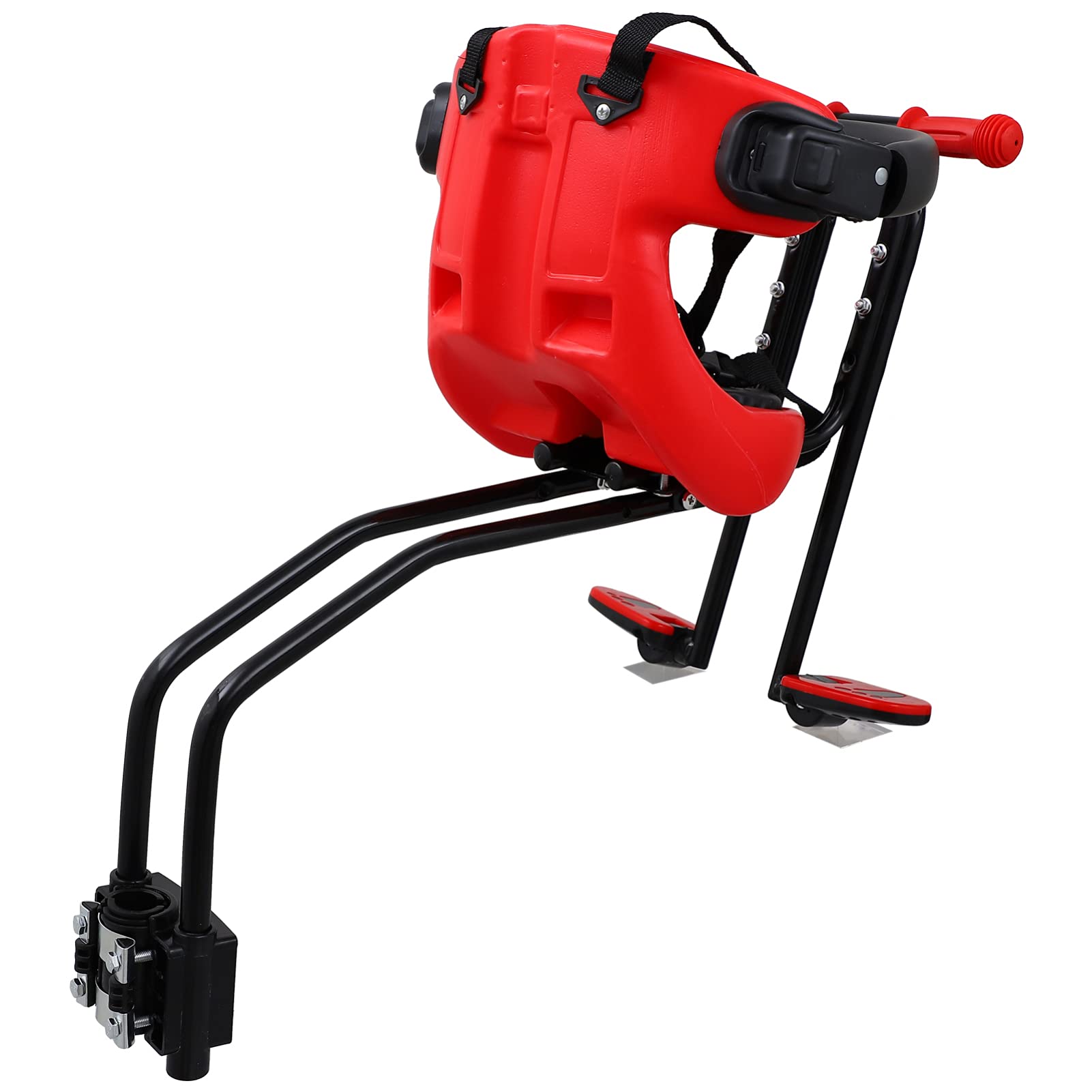 BESPORTBLE 1pc Mountain Bike Child Seat - Safe & Comfortable Baby Bike Carrier for Kids & Infants - Front Mount & Rear Strap Installation - Perfect for Family Cycling, Outdoor Adventures & Commuting