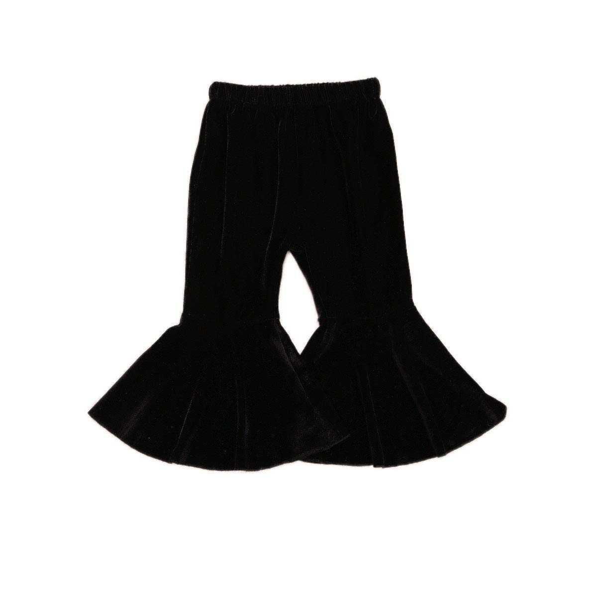 Toddler Bell Bottom Pants for Baby Girls - Soft Ruffle Leggings with Flared Design | Perfect for Playdates, Parties & Photo Shoots