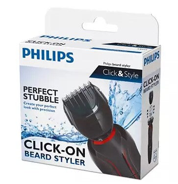 PHILIPS Click and Style Beard Trimmer YS511/53 - Professional Grooming Kit for Men with Adjustable Settings | Perfect for Home Use, Travel & Daily Styling