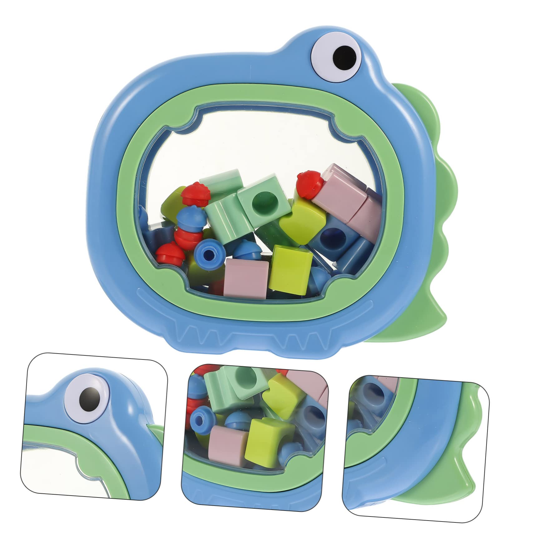 VICASKY Baby Tooth Storage Box - Plastic Tooth Fairy Container for Lost Teeth & Hair Clips - Perfect for First Tooth Keepsake & Kids Memory Preservation