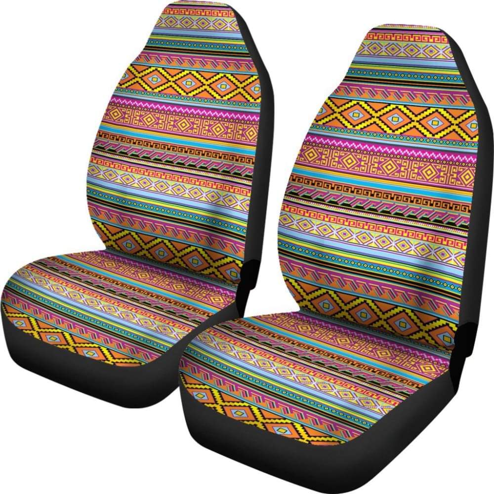 Premium Aztec Pattern Car Seat Covers - Universal Fit for Most Vehicles - Durable & Stylish Car Accessories - Perfect for Road Trips, Daily Commutes & Interior Protection
