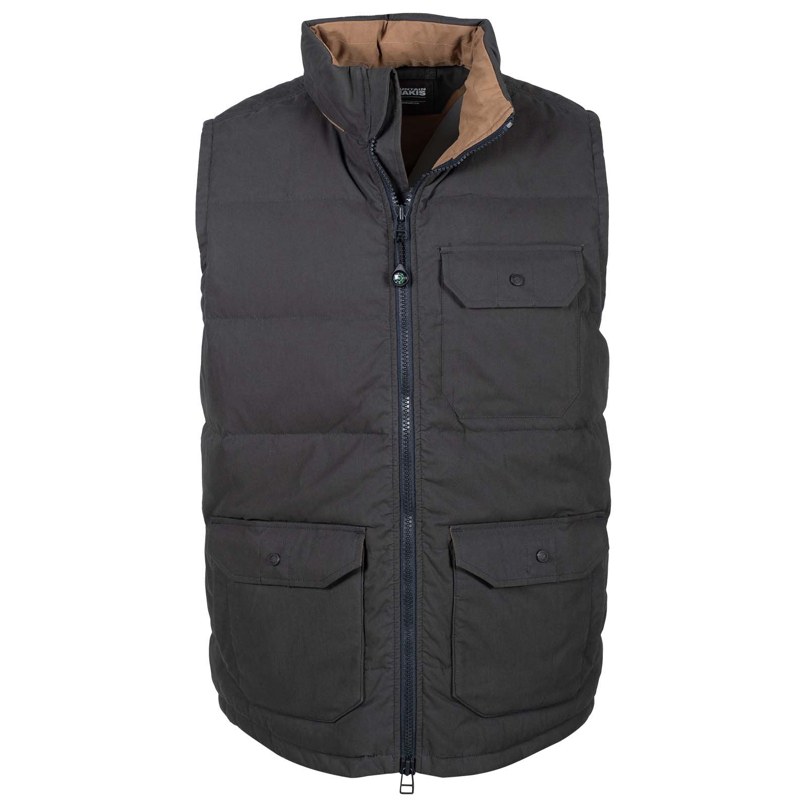 Pine Peak Down Vest for Men & Women - Lightweight Warm Winter Puffer Jacket - Water-Resistant Outdoor Gear for Hiking, Camping & Travel