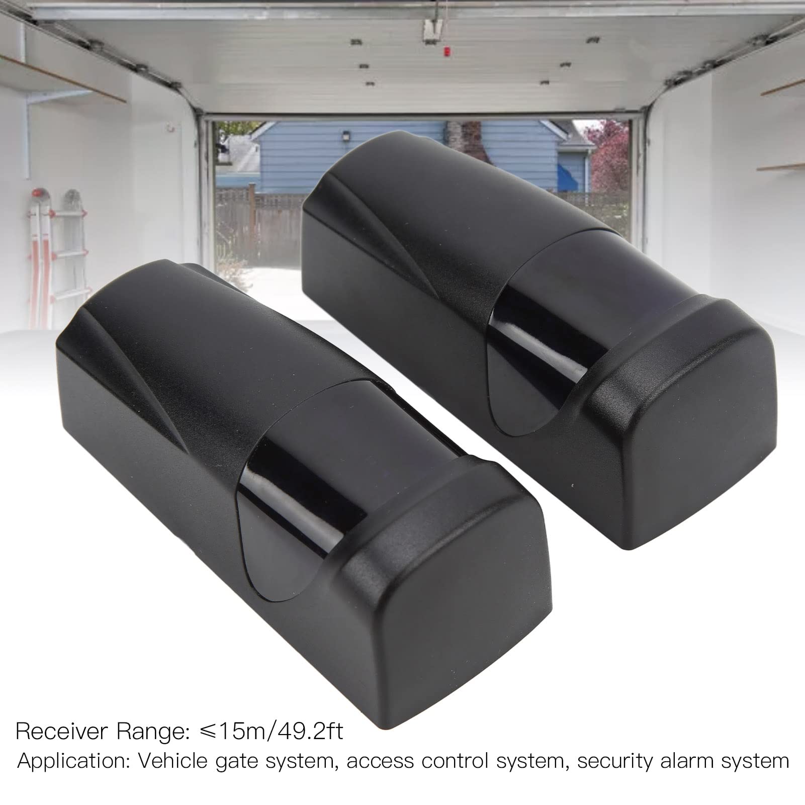 Infrared Beam Sensor for Vehicle Security Alarm System - Anti-Theft Infrared Detection Alarm with Barrier Protection | Home, Garage & Parking Lot Safety