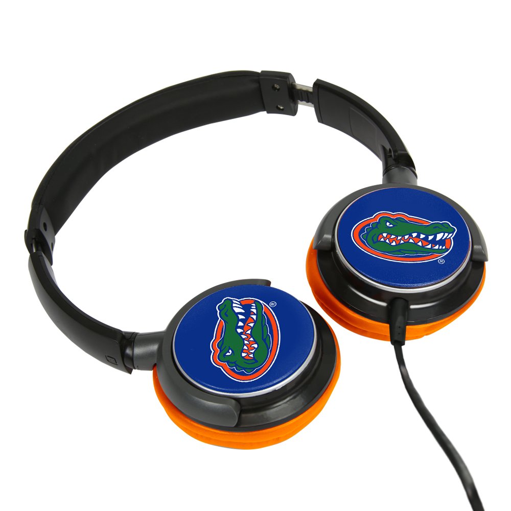 AudioSpice NCAA Sonic Boom 2 Wireless Bluetooth Headphones - Noise Cancelling Over-Ear Gaming Headset with Mic for Sports, Travel & Work - Compatible with iPhone, Android, PC & Laptop