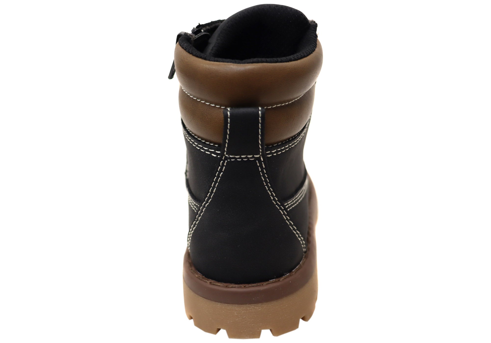 Grosby Dusty Kids Comfortable Lace Up Boots - Waterproof Winter Snow Boots for Boys & Girls - Perfect for School, Outdoor Play & Cold Weather Activities