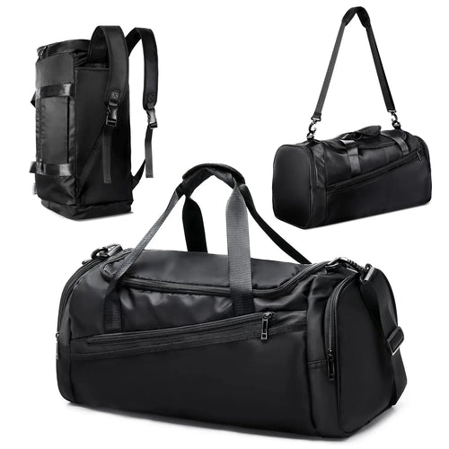 Likros Sports Gym Bag for Men - Durable Travel Duffel Bag with Separate Shoes Compartment | Perfect for Workout, Gym, Travel & Sports Gear Storage