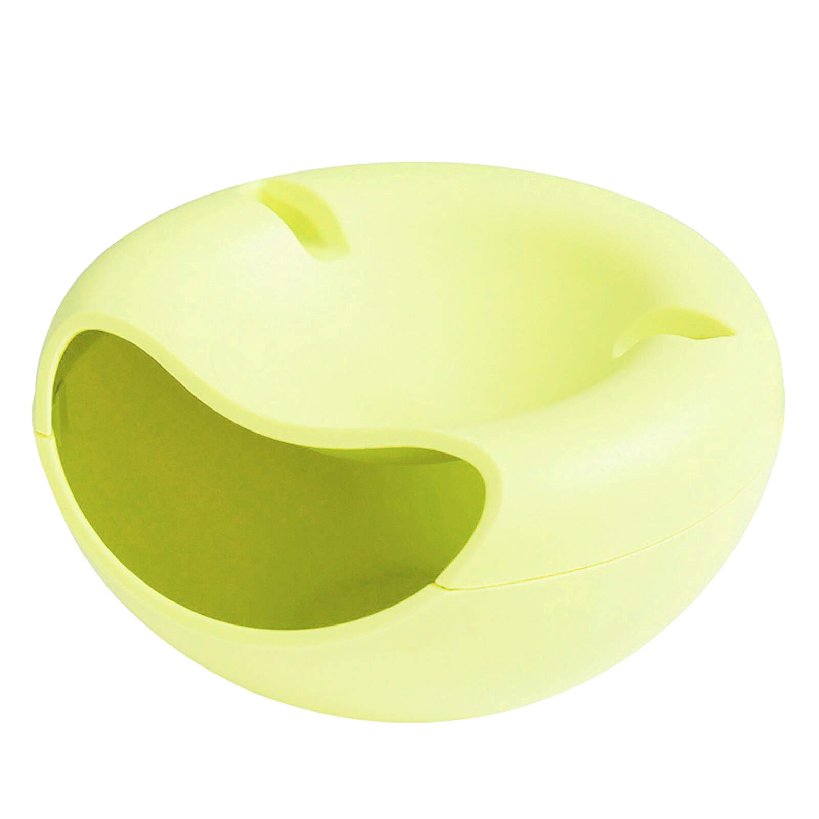 Creative Shape Bowl with Lid - Airtight Dry Food Storage Container for Kitchen, Pantry, Camping & Picnic (Green, One Size) - Perfect for Cereal, Snacks, Nuts & Spices Organization